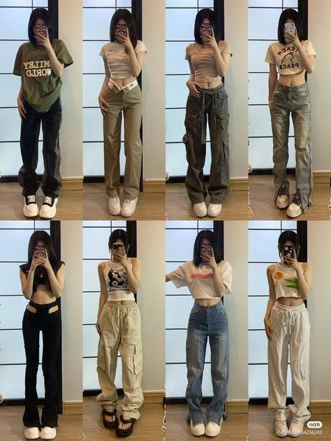 Acubi Fashion, Mode Ulzzang, Simple Style Outfits, Aesthetic Outfit Ideas, New Rock, Easy Trendy Outfits, Swaggy Outfits, 가을 패션, Mode Vintage