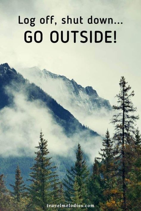 Go Outside Quotes, Outside Quotes, Chronically Online, Powerful Inspirational Quotes, Thought Provoking Quotes, Go Outdoors, Wise Words Quotes, Nature Quotes, Go Outside