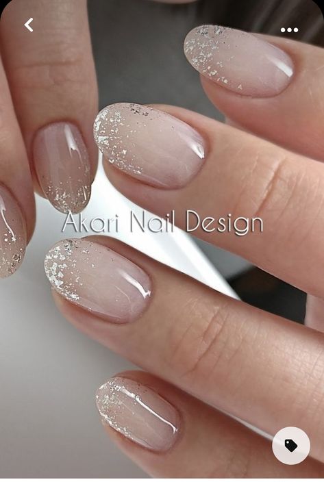 Elegant Wedding Nails, Bridal Nails Designs, Wedding Acrylic, Wedding Nails French, Bridal Nail Art, Wedding Nails Glitter, Simple Gel Nails, Wedding Brides, Wedding Nail