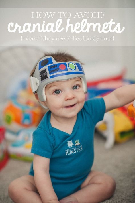 How to avoid cranial helmets, plagiocephaly, and torticollis.  #plagiocephaly, #torticollis, #docband #cranialhelmet #cranialband Cranial Helmet, Doc Band, Helmet Decals, Baby Helmet, Kids Fever, Band Ideas, At The Hospital, Head Gear, Childrens Health