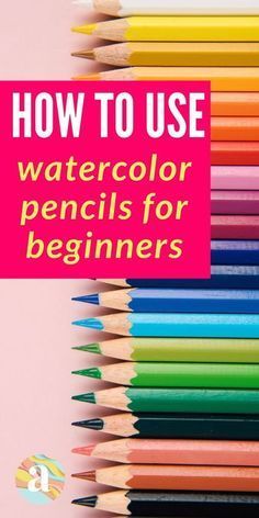 Techniques Crayons Aquarelle, Watercolor Pencils Techniques, Water Color Pencils, Watercolor Pencil Art, Learn Watercolor Painting, Water Color Pencil, Watercolor Beginner, Learn Watercolor, Watercolor Paintings For Beginners