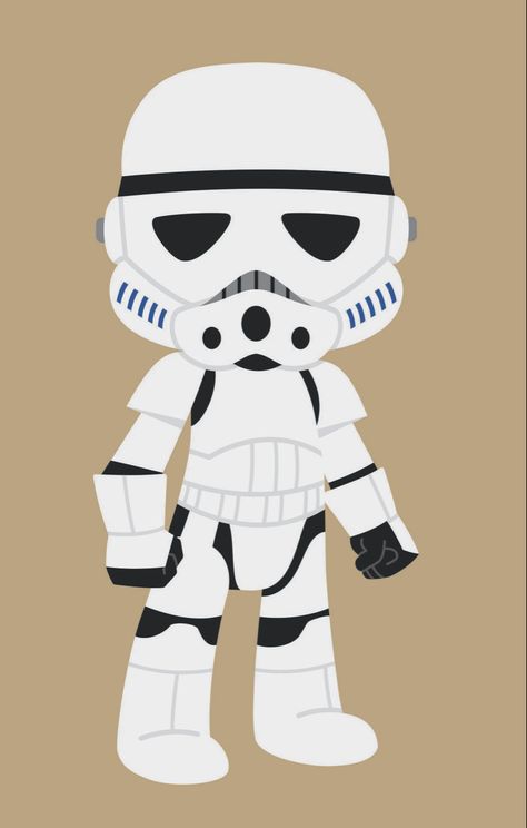 Starwars Cartoon Characters, Star Wars Cartoon Drawings, Star Wars Characters Cartoon, Stormtrooper Drawing, Stormtrooper Party, Starwars Cartoon, Christian 2024, Baby Star Wars Characters, Stormtrooper Art