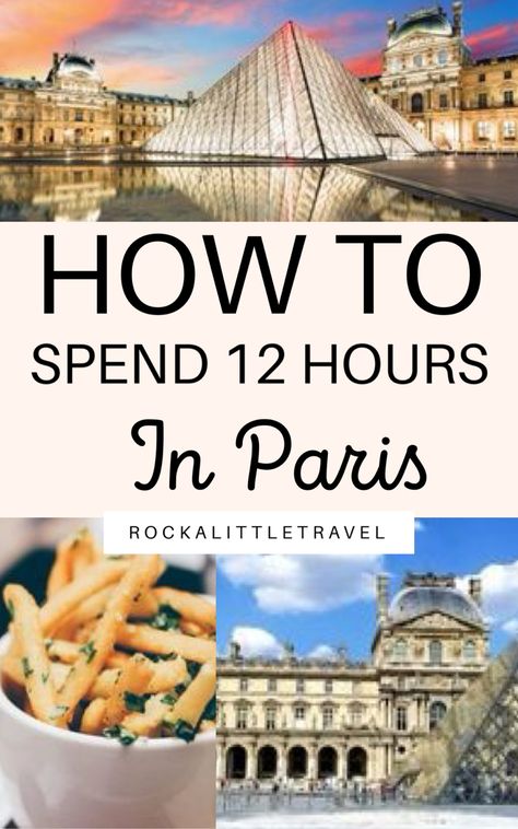 8 Hours In Paris, 24 Hours In Paris, Layover In Paris, Paris For A Day, Paris In A Day, Paris Layover, Things To See In Paris, Visiting France, Paris Trip Planning