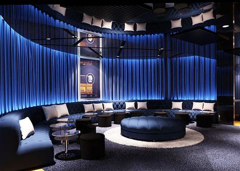 Disco Bar, Home Theater Room Design, Modern Restaurant Design, Karaoke Room, Theater Room Design, Corporate Interior Design, Nightclub Design, Lounge Club, Pub Design