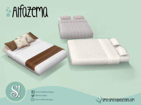 SIMcredible!'s Alfazema Mattress Sims 4 Single Bed Mattress, Sims 4 Cc Mattress Double, Ts4 Mattress Cc, Mattress Cc Sims 4, Sims 4 Bed Mattress Cc, Sims 4 Bed Mattress, Sims 4 Cc Double Bed Mattress, Sims 4 Cc Mattress On Floor, Sims 4 Floor Bed