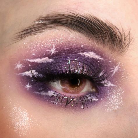 ColourPop Cosmetics on Twitter: "under the night sky 🌌 wearing pretty fresh concealer in fair02w, it’s my pleasure palette & bff gel eyeliner in 'amethyst hour' IG | neocbb… https://t.co/CYF7iGEbu7" Violet Sky, Earth Goddess, Alternative Makeup, Colourpop Cosmetics, Deep Winter, My Pleasure, The Night Sky, Gel Eyeliner