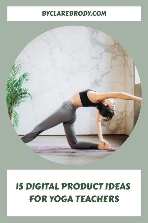 Discover 15 innovative digital product ideas for yoga teachers to enhance your business and engage your students. From online yoga classes and e-books to printable yoga journals and guided meditations, these ideas will help you expand your offerings and increase your revenue. Learn about personalized yoga plans, yoga challenges, and kids yoga programs. Explore corporate yoga packages, virtual workshops, and more. Elevate your yoga teaching with these valuable digital products! Corporate Yoga, Yoga Teaching, Yoga Workshop, Yoga Books, Yoga Program, Online Yoga Classes, Yoga Philosophy, Yoga Music, Kids Yoga