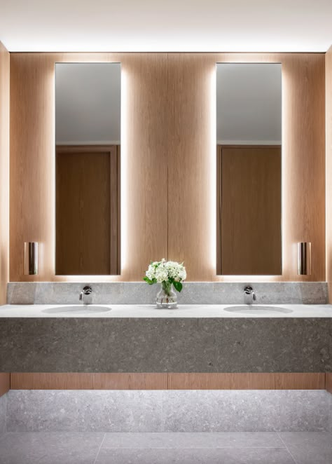 Public Toilet Design, Office Bathroom Design, Commercial Bathroom Designs, Public Restroom Design, Commercial Restroom, Commercial Bathrooms, Toilet Restaurant, Commercial Toilet, Public Bathroom