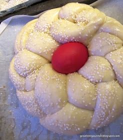 Greek Easter Dinner, Tsoureki Recipe, Greek Easter Recipes, Tsoureki Greek Easter Bread, Greek Easter Bread, Greek Bread, Recipes Pictures, Festive Bread, Cyprus Food