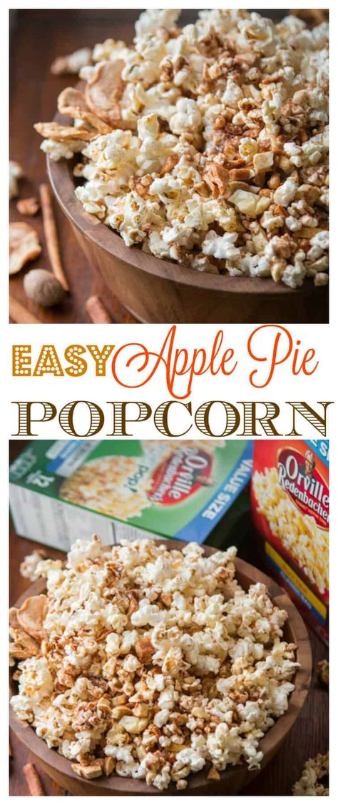 Popcorn Seasoning Recipes, Sunday Treats, Gourmet Popcorn Recipes, Flavored Popcorn Recipes, Popcorn Recipes Easy, Apple Popcorn, Real Food Snacks, Oh Sweet Basil, Popcorn Treats