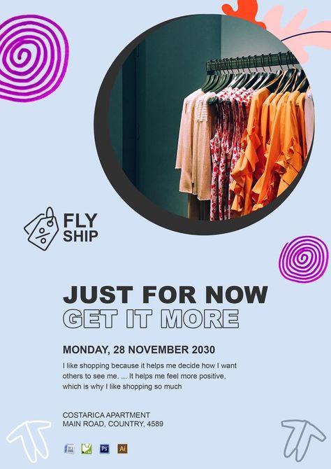 This classy simple designed Poster template is perfect for Clothes fashion sale in your website. It has a fully layered high quality graphic content which can easily modify any way and shared it digitally. It's simple design surely approaches the people who are crazy about the fashion clothes sale. For more design , and create your own design by your choice. Connect with us. 9903609509 📲 Online Selling Background Design Clothes, Clothes Sale Poster Design, Clothing Store Opening Poster, Sale Poster Design Fashion, Clothing Store Poster, Kurti Sale Poster, Sale Poster Design, Clothes Sale, Fashion Eye Glasses