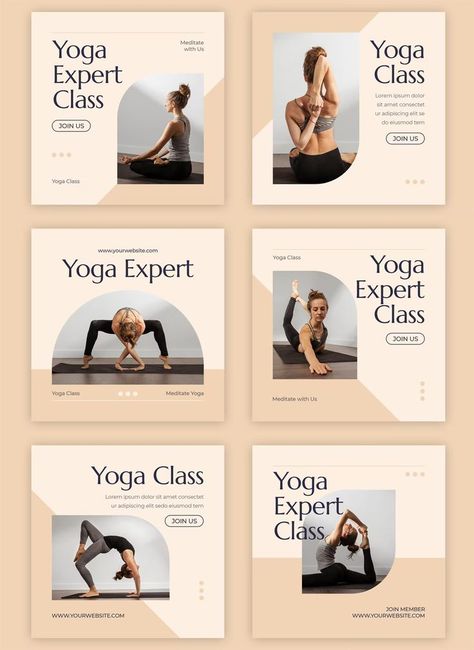 Instagram Post Ideas 2023, Pilates Aesthetic Instagram, Yoga Instagram Post Ideas, Yoga Social Media Posts, Yoga Instagram Feed, Yoga Graphic Design, Yoga Social Media, Yoga Poster Design, Yoga Post