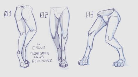 Anthro Legs Drawing Reference, Animal Legs On Human, Animal Legs Reference, Digitigrade Poses, Digitigrade Legs Drawing Reference, Anthro Legs Reference, Digigrade Legs Drawing Reference, Digitigrade Legs Drawing, Legs Drawing Reference