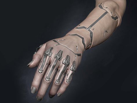 Rose Gold Tattoo, Apocalypse Tattoo, Trippy Tattoo, Cyberpunk Tattoo, Cybernetic Arm, Cyborgs Art, Futuristic Armour, 3d Tattoos, Concept Ideas