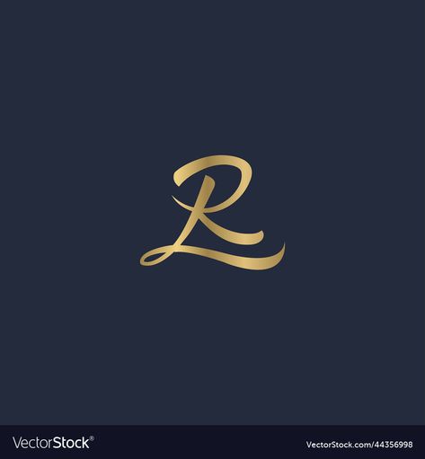 Letter R Tattoo, L Logo, Aesthetic Letters, Branding Mood Board, Card Inspo, Initials Logo, Graphic Wallpaper, Letter K, Elegant Logo