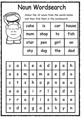 Nouns Lesson Plan, Reading Comprehension Grade 1, Nouns Activities, Continents And Oceans, Nouns Worksheet, Phonics Words, Arabic Books, Color Worksheets, Alphabet Activities