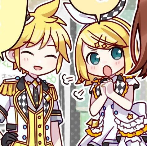 Len Kagamine And Rin, Rin And Len Official Art, Hatsune Miku Rin And Len, Rin And Len Vocaloid, Ren And Len, Miku Rin And Len, Kagamine Len And Rin, Len And Rin Kagamine, Servant Of Evil