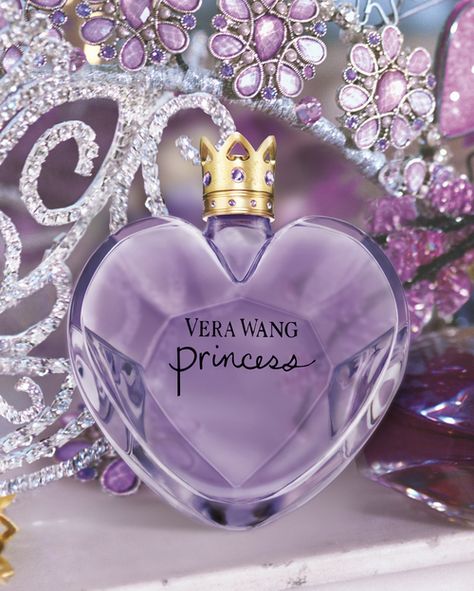 The iconic heart shaped bottle catches the hearts of Princesses everywhere. Vera Wang Princess Perfume, Princess Perfume, Vera Wang Princess, Romantic Birthday Gifts, The Perfume Shop, Popular Perfumes, Romantic Birthday, Perfume Collection Fragrance, Perfume And Cologne