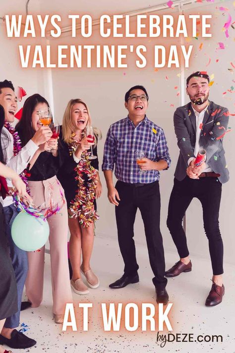 Valentine’s Day Office Party Ideas, Valentines Employee Appreciation, Valentines Work Party Ideas, Valentines At Work Ideas, Valentines Day Games For Staff, Valentines Office Activities, Valentines For Workplace, Work Valentines Day Ideas, Valentines Day Activities For Work