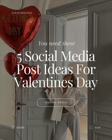 5 Social Media Post Ideas for Valentines Day 💌💘🌹💐❣️ Valentines Day Social Media, Social Media Post Ideas, Couple Life, Social Media Agency, Social Post, Media Agency, Post Ideas, Social Media Posts, Media Post