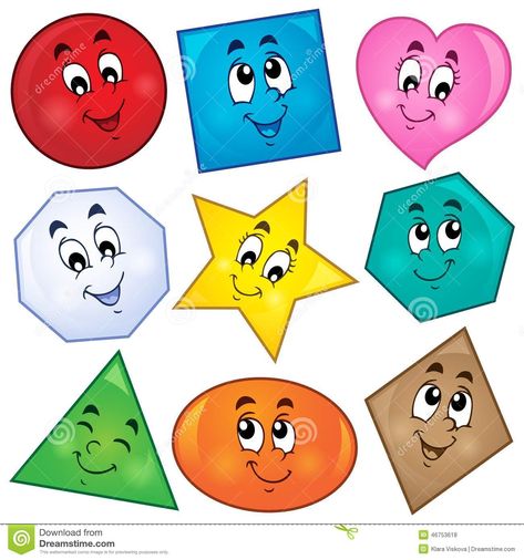 Shapes Preschool Printables, Kindergarden Art, Two Dimensional Shapes, Teaching Shapes, Dimensional Shapes, Shapes Preschool, Clipart Free, Shapes For Kids, Preschool Printables