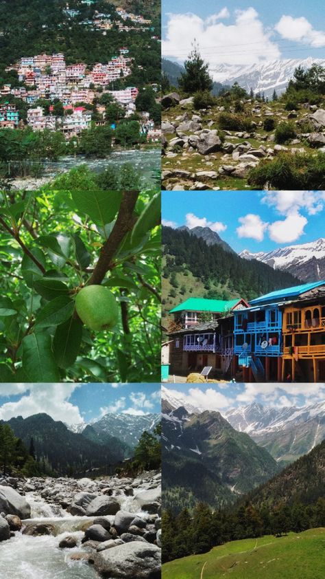 Collage by Me! Himachal Day, Shimla, Himachal Pradesh, Desi, Collage, Travel, Quick Saves