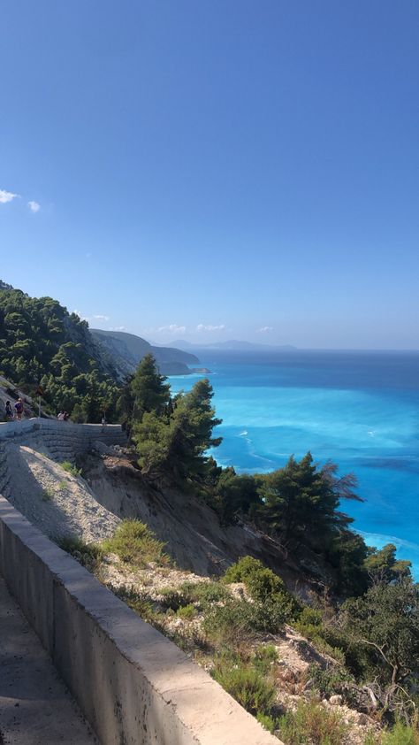 Egremni Beach Lefkada, Lefkada Greece Photography, Lefkada Greece, Greece Beach, Gap Year, Blue Aesthetic, Summer Aesthetic, Places Ive Been, Mood Board