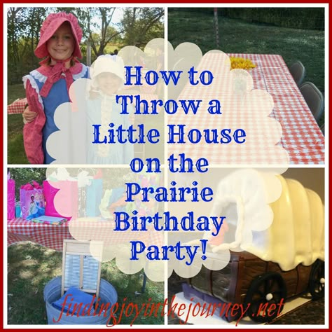 Prairie Party Ideas, Pioneer Birthday Party Ideas, Little House On The Prairie Birthday Party, Pioneer Party Ideas, Little House On The Prairie Birthday, Little House On The Prairie Party, Camping Birthday Party Games, Pioneer Activities, House Party Decorations