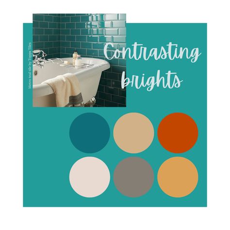 Pulling Together a Colour Scheme with Teal — The Interior Design Nook Teal Colour Scheme, Bedroom Teal, Teal Tile, Teal Color Schemes, Biscuit Color, Mid Century Colors, Topps Tiles, Monochromatic Palette, Monochromatic Color Scheme