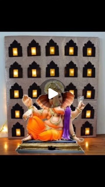 artmypassion on Instagram: "Easy Ganpati Decoration ideas 2024 | Ganpati Decoration 2024 | Home Ganpati Decoration ideas easy | Easy Ganpati Decoration ideas | Ganpati Decoration ideas at home 2024 . #ganpati #ganpatifestival  #ganesha  #ganpatibappa #ganpatidecoration #ganpatibappamorya  #ganpatidecoration2024 #easydecoration #decoration #easy  #ganpatidecorations #ganeshchaturthi  . . . Full video link - https://youtu.be/17Q0PSmodxM  Follow- @artmypassion.7" Easy Ganpati Decoration, Home Ganpati Decoration, Mallikarjuna Swamy, Ganpati Decoration Ideas, Home Ganpati, Ganpati Decoration At Home, Decoration For Ganpati, Bappa Morya, Ganpati Decoration