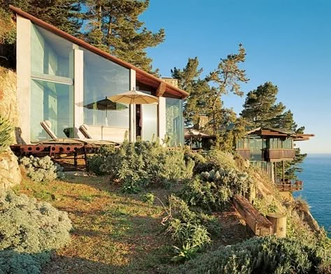 Mickey Muennig, Big Sur House, Malibu Mansion, California House, Modern Tiny House, Central California, Architecture Home, Architecture Exterior, California Homes