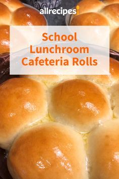 School Yeast Rolls Recipe, Cafeteria Rolls, Hot Roll Recipe, Dinner Rolls Recipe Homemade, School Lunchroom, Dinner Rolls Easy, Easy Yeast Rolls, Recipe Stand, Homemade Yeast Rolls