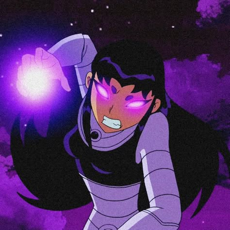 Blackfire Teen Titans, Teen Titans Blackfire, Original Teen Titans, Black Fire, Teen Titans Go, Cartoon Profile, Teen Titans, Profile Pics, Profile Pictures