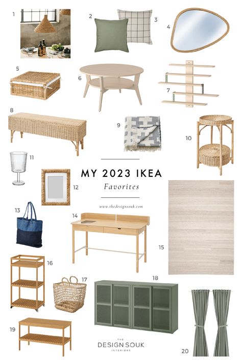 IKEA Favorites 2023 Ikea Rattan, Ikea New Collection 2023, Ikea Home Inspiration, Ikea Pieces, Ikea Neutral Living Room, Ikea Nordic Style, Ikea House Decor, Best Of Ikea 2023, Ikea Nordkisa