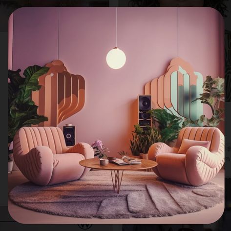 Podcast Setting Aesthetic, Office And Podcast Room, Podcasts Set Up Ideas, Podcast Space Design, Girly Podcast Studio, Podcast Room Aesthetic, Cute Podcast Setup, Podcasts Room Ideas, Pink Music Studio