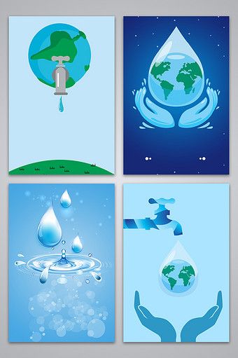 World Water Day Poster Design, Save Water Illustration, Minimalist Advertising, Charity Logo Design, Save Water Save Life, Save Water Poster, World Peace Day, Advertising Background, Charity Logos