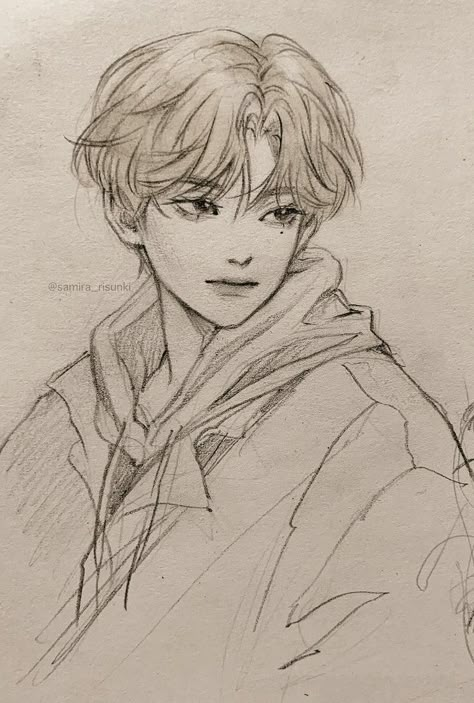 Boy Sketch Face, Body Refrance, Classic Anime Style, Anime Boy Drawing, Face Sketches, Manga Drawings, Classic Anime, Seni Dan Kraf, Animation Art Sketches