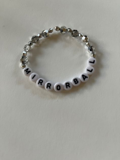 Mirrorball Friendship Bracelet, Atwtmvtvftv Bracelet, Invisible String Bracelet, Mirrorball Bracelet, Eras Bracelet Ideas, Eras Tour Bracelet Ideas, Mirrorball Taylor Swift, Friendship Bracelets Taylor Swift, Eras Bracelet