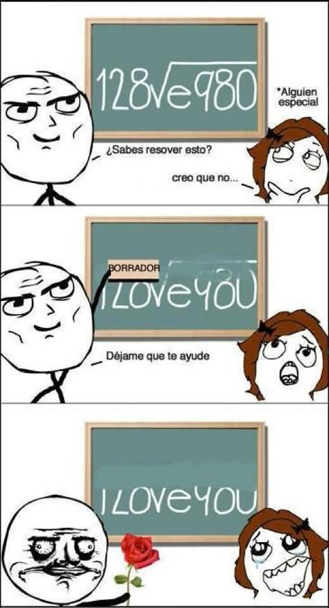 Rage Comics Funny, Words Love, Rage Comics, Nerd Love, Memes Humor, Pick Up Lines, Funny Love, Funny Comics, I Laughed