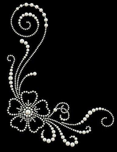 Pearl Flower Embroidery, Rhinestone Art Patterns, Flower Dot Painting, Pearl Embroidery Designs, Rhinestone Stencils, Flower Stencil Patterns, Rhinestone Designs Pattern, Pearl Embroidery, Art Perle