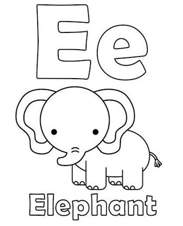 Two Year Old Room, Preschool Letters Printables, English Alphabet Worksheets, Toddler Coloring Pages, English For Kindergarten, Bee Classroom Decor, Preschool Alphabet Letters, Learning Numbers Preschool, Color Worksheets For Preschool