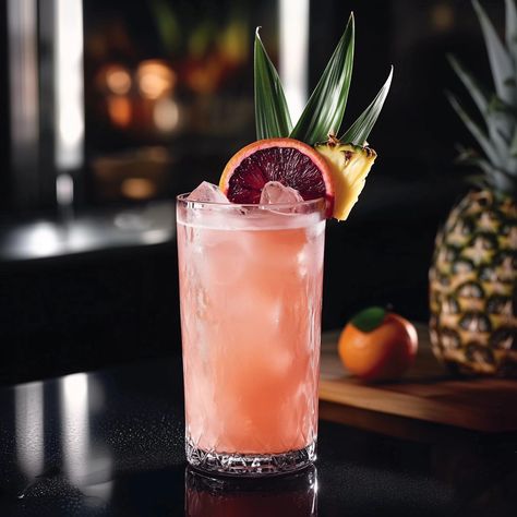 Painfull Parrot A recipe from @cocktails_with_mike Ingredients: 45 ml Gin 15 ml Mandarin Liquor 45 ml Blood Orange Juice 22,5 ml Coconut Syrup 22,5 ml Lemon Juice 90 ml Spice Pineapple All in a shaker, shake it hard for 15 seconds. Enjoy 😉 Cheers 🍹 #tikki #gin #drinks #cocktails Coconut Syrup, Blood Orange Juice, Gin Drinks, Drinks Cocktails, Shake It, Blood Orange, Orange Juice, Lemon Juice, Syrup