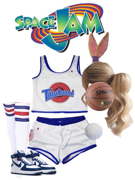 Space Jam Lola Bunny Costume, Space Jam Costume, Lola Bunny Costume, Two Person Halloween Costumes, Trixie Tang, Outfit Ideas For Party, Bunny Halloween Costume, Classy Halloween Costumes, Lola Bunny