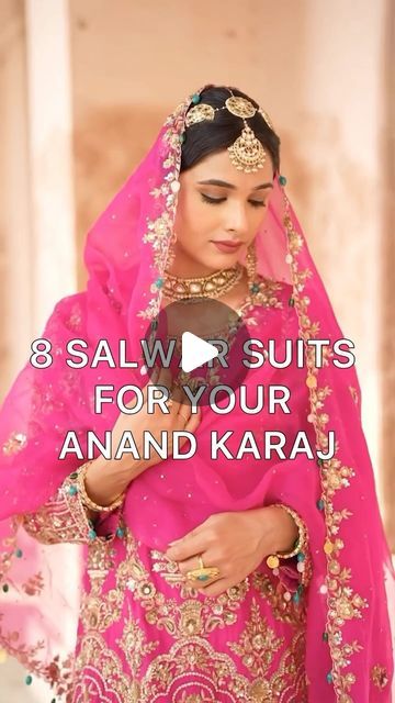 Khush Wedding Magazine on Instagram: "With the recent guidelines for appropriate bridal attire for the Anand Karaj, here are 8 modest but stunning bridal Salwar Suits to choose for your Gurdwara ceremony.

#GurdwaraWedding #SikhBrides #AnandKaraj #punjabibride #salwarsuits #reelsindia #khushmag @whitelilybynavneetsidhu @harkiranbasra @raziasultanaofficial @sabyasachiofficial @rimpleandharpreet @heenakochharofficial @mohsin.naveed.ranjha" Anand Karaj Suit, Bridal Salwar Suits, Bridal Salwar, Mohsin Naveed Ranjha, Anand Karaj, Punjabi Bride, Bridal Attire, Wedding Sarees, Wedding Magazine