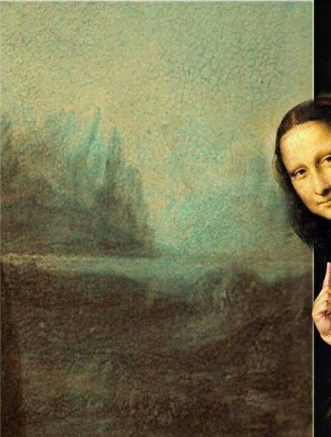 Mona Lisa Drawing, Mona Lisa Parody, Art Jokes, Art Parody, Art Courses, Funny Profile Pictures, Elements Of Art, Funny Art, Music Art