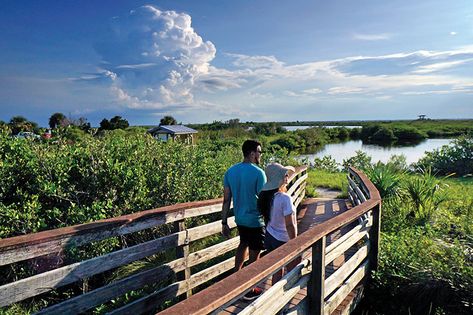 #MerrittIsland has been named one of the 12 best islands in #Florida! Merritt Island Florida, Merritt Island, Space Center, Fun Activities To Do, Fishing Guide, Hidden Beach, Cape May, Beach Scenes, Winter Garden