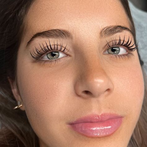 Lamination Lashes, Longer Lashes Aesthetic, Eyelash Lift Aesthetic, Lash Lift Natural, Lash Lamination, Lash Lift Short Lashes, Lifted Lashes, Natural Eyelash Growth, Real Lashes