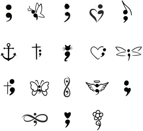 Tattoos To Get For Your First Time, Cute Tattoos On Wrist With Meaning, Small Meaningful Hand Tattoos, Small Drawings With Meaning, Ear Tatoos Small Meaningful, Small Tattoos Semicolon, Semi Colons Tattoos, Unique Small Tattoo With Meaning, Semi Colon Tattoo Ideas