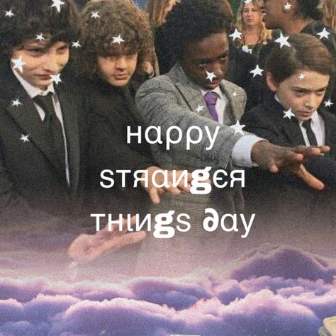 November 6th is stranger things day 🥰 Happy Stranger Things Day, Stranger Things Day, Stranger Things, Movie Posters, Quick Saves, Film Posters