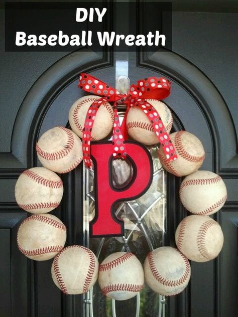 I am so excited to see you at our party! Each week I post one of my favorite posts that you share on my page. This week I am sharing Baseball Crafts by It’s Always Ruetten. It is a post with many different baseball craft ideas and they are adorable! Here are a few… Head...Read More » Baseball Wreath, Baseball Wreaths, Baseball Crafts, Red Sox Nation, Creative Wreaths, Red Sox Baseball, Baseball Theme, Baseball Birthday, Baseball Season